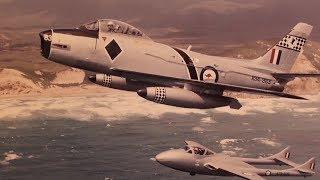 Australian Avon Sabre type of North American F86 Jet Fighter