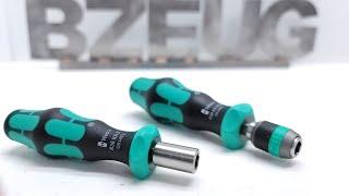 Wera 838 Ratcheting Screwdrivers.