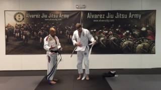 Scott Easley Blue Belt Promotion - Alvarez Jiu Jitsu in Arlington TX