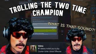 Inviting DrDisRespect to Play Counter-Strike