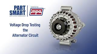 Voltage Drop Testing the Alternator Circuit