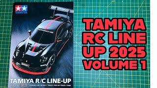 New Tamiya Catalog 2025 Volume 1 RC Line Up Catalogue