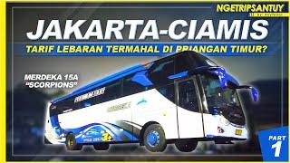 LIKA-LIKU BERANGKAT MUDIK H-2 LEBARAN 2023 | Trip by Merdeka 15A "Scorpions" Jakarta - Ciamis (1/2)