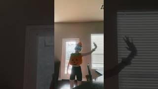 The pumpkin was made for a 1 yr old {tags: #furry #fursuit #pumkin #weird #therian #gear }