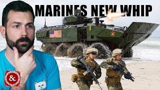 How Marines New Amphibious Vehicle is Designed to Defeat China