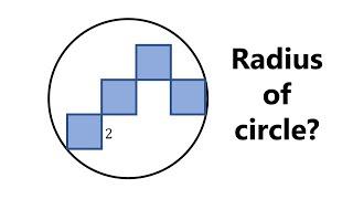 A Circle With 4 Squares