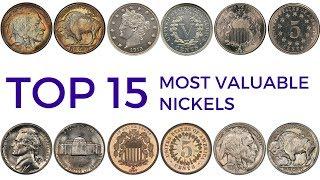 TOP 15 MOST VALUABLE NICKELS – Rare Nickels  in Pocket Change Worth Money (Buffalo, Liberty,Shield)