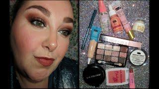 Full Face of New Dollar Tree Makeup // LaColors In Vogue Look #2, Fro Yo Lip Balm, Eyeliners + More!