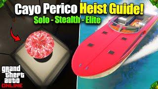 *UPDATED* GTA 5 Online SOLO Cayo Perico Heist Guide (Stealth + Elite)