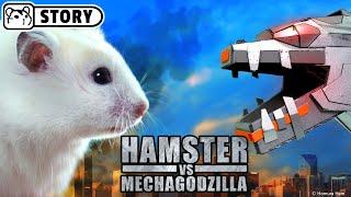 Hamster vs Mechagodzilla  Epic hamster escape  Homura Ham