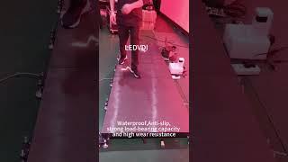 Dance floor led display with #interactive function #web:www.ledvdi.com #floorledscreen #dancefloor