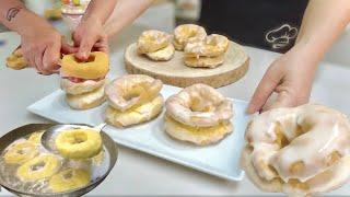 Typical Calabrian cakes' Nibinetti boiled and bake taralli  only 3 ingredients