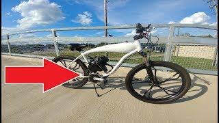 Motorized Bike Jackshaft. What it does and how it does it *Viewer Request* Hill Climb and Speed Test