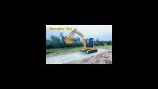 Used excavator CAT305. 5E2#caterpillar #mini backhoe #smalldigger #heavyequipment