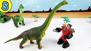 HUGE LONG-NECK Dinosaur rescue dino egg | Skyheart's brachiosaurus toys for kids jurassic world trex