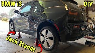 How to lift BMW i3 onto Jack Stands - BMW i3 Lifting Points