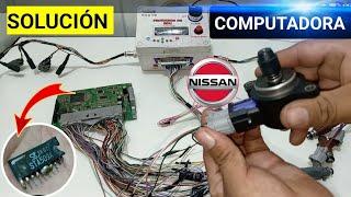 SOLUCIÓN COMPUTADORA NISSAN REPARACIÓN DRIVER DE INYECTOR IAC VALVULA DE RALENTÍ CURSOS ECU STA509A