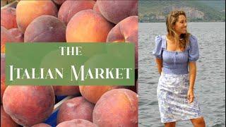 THE ITALIAN MARKET: Learn Italian Phrases for Market Shopping in Italy