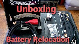 Unboxing RSX (Battery Relocation Kit) SERGMOTIVE GARAGE