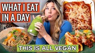 Vegan What I Eat in a Day (For the Pasta Lovers!)