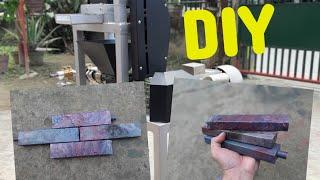 How to make Plastic shredder and extruder Machine. DIY