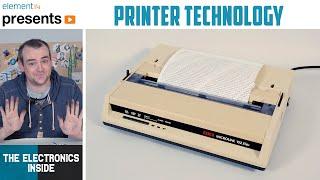 Printer Technology Showdown - The Electronics Inside