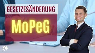 GESETZESÄNDERUNG MoPeG - Modernisierung des Personengesellschaftsrechts ab 01.01.2024!