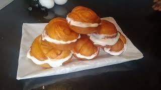 How to make bakery style Cream Puffs  at home | Maryam Home Cooking