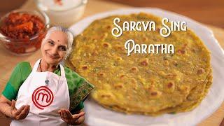 Healthy & Delicious Saragva Sing Paratha Recipe | Moringa Drumstick Paratha by Gujju Ben