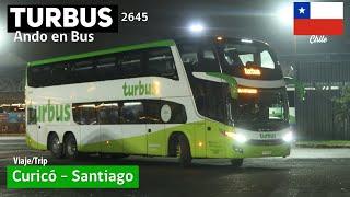 TURBUS 2645 CURICO SANTIAGO trip by MARCOPOLO G7 Volvo HRKL21 bus