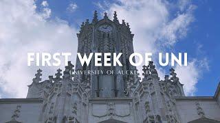 first week of uni  (uoa) | unboxing txt album, romanticising life, moving in halls, aesthetic vlog