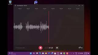 A quick look at the new Sound Recorder in Windows 11