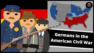 What did Germans do in the American Civil War?