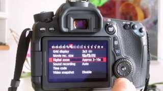 Canon 70D tip #6: Using Digital Zoom