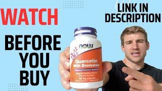 Honest Review of NOW Supplements, Quercetin with Bromelain