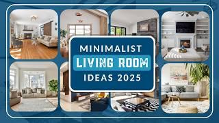 Sleek & Stylish: Top 10 Minimalist Living Room Ideas for 2025 | living room decorating ideas