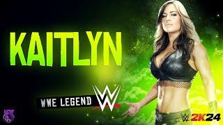 WWE 2K24 Kaitlyn Entrance, Signature & Finishers I Mods #WWE