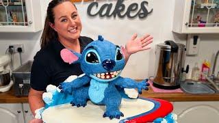 Lifesize STITCH cake ‍️