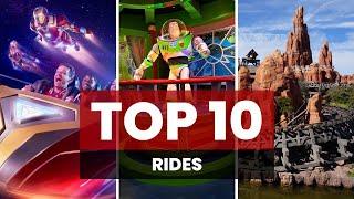 Top 10 rides at Disneyland Paris in 2025