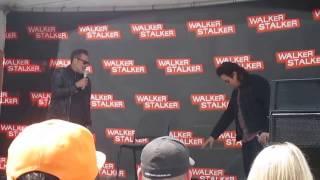 Walker Stalker San Francisco - Jeffrey Dean Morgan panel w/Josh McDermitt