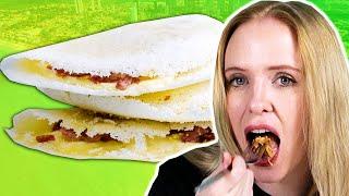 Irish People Try Brazilian Tapioca Wraps