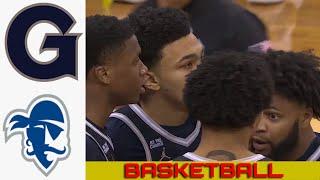 GEORGETOWN vs SETON HALL Basketball Game Last 20 Minutes Highlights 2024