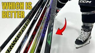 Top hockey sticks of 2024 vs Warrior QR6 Pro