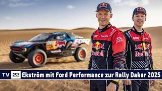 Dakar 2025: Mattias Ekström fährt Ford Raptor T1+ nach seinem aus bei Audi  | Rally Dakar 2025