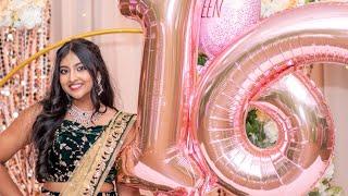 Prerna's Sweet 16 Highlight Video| birthday party videography| Quinceanera Video| Charlotte NC