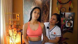 MARTHA  PANGOL & Daniela, ECUADORIAN ASMR, FULL BODY ANTI-STRESS MASSAGE, ASMR,  HAIR BRUSHING