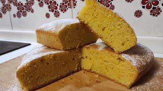 Пышный и ароматный Апельсиновый пирог с лимонной пропиткой к чаю 