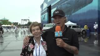 World's largest painted American flag mural by Wyland