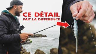 Cette façon de pêcher du bord rapporte gros ! ( Pêche aux leurres )