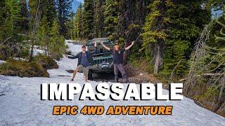 FORCED To Turn Back in the Remote Mountains of British Columbia | Impassable Deep Snow | TRAILER